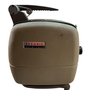 Vintage Sekonic 8 Auto Load Movie‎ Projector With Case And Film Reel Parts Only